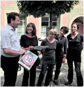 Einreichung Petition Tempo 30